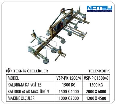 vakumla sac kaldırma ve taşıma sistemleri